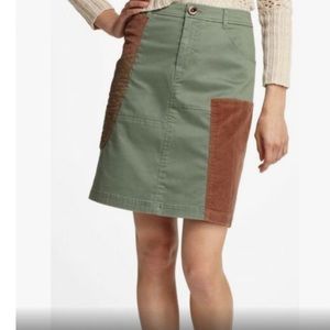 Anthropologie cargo A line skirt, size 4.